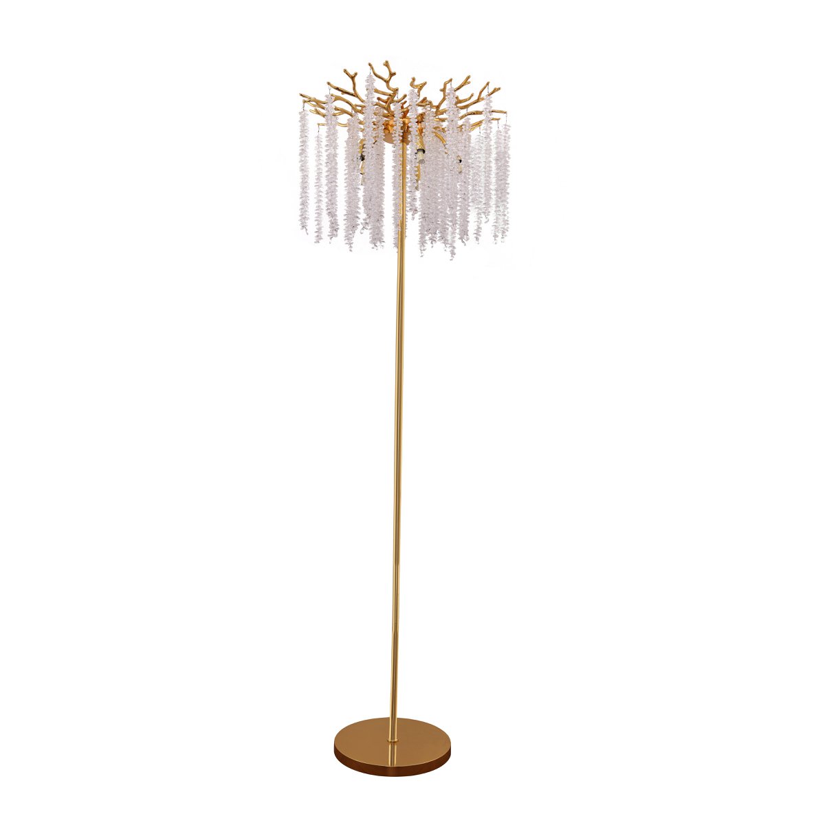 Lampadaire Gros Gold | 40x150 cm